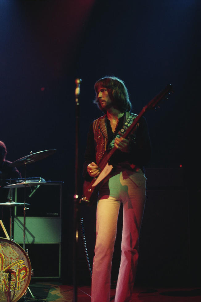 Eric Clapton of Blind Faith, Madison Square Garden, 1969
