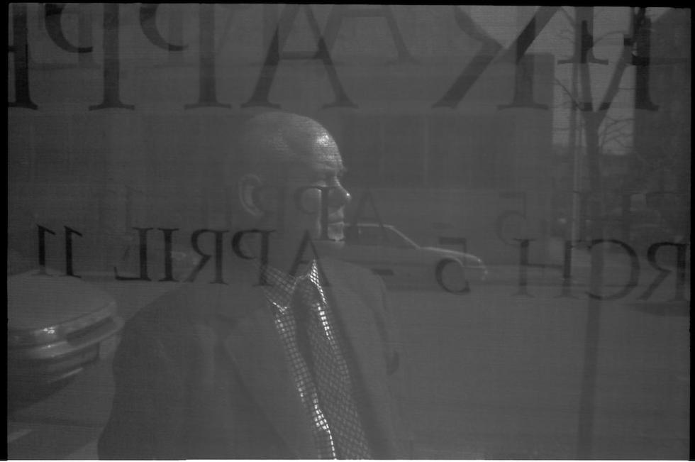 Dieter Appelt, Artist & Photographer, at Portland Opening of work at SKJ Gallery, 1998